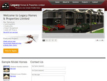 Tablet Screenshot of legacyhpl.com